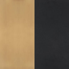 Plug-In Adjustable Metal Wall Light Black Brass