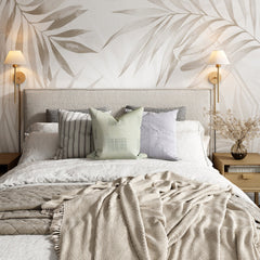 Plug-in Cotton Shade Wall Lights (Set of 2)