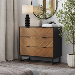 3-Drawer Brushed Fir Dresser