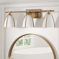 Metal Cage Bathroom Vanity Light